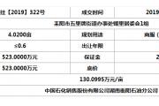 耒阳市出让土地成交结果公示（网挂【2019】322号）