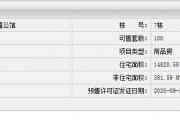 第一大道·禧公馆7号栋预售公告